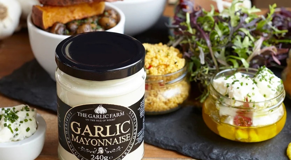 jar of garlic farm mayonnaise