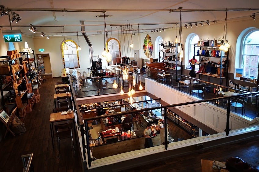 Caffé Isola, an artisan café in Newport, IOW