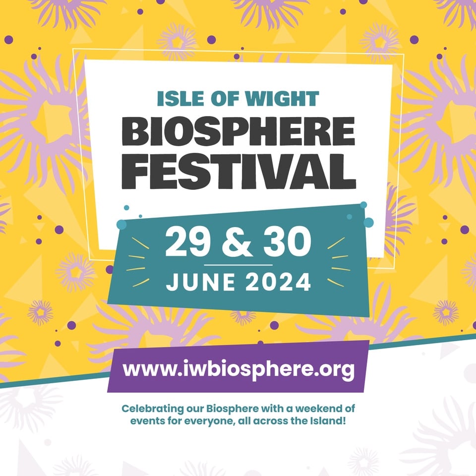 isle of wight biosphere festival poster