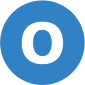 The letter O