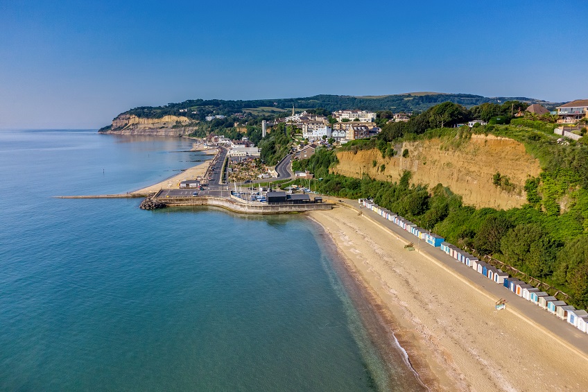 The Shanklin Seafront on the Isle of Wight