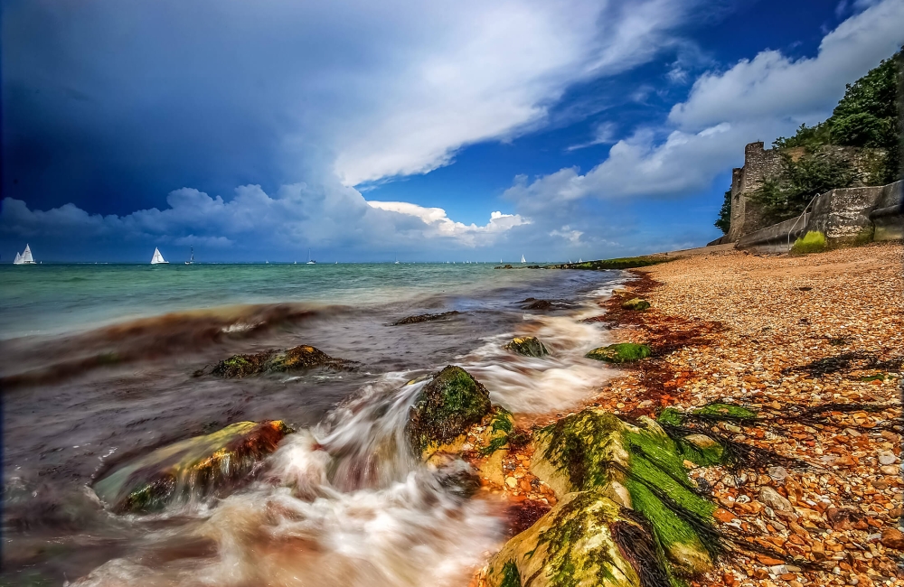 East Cowes beach