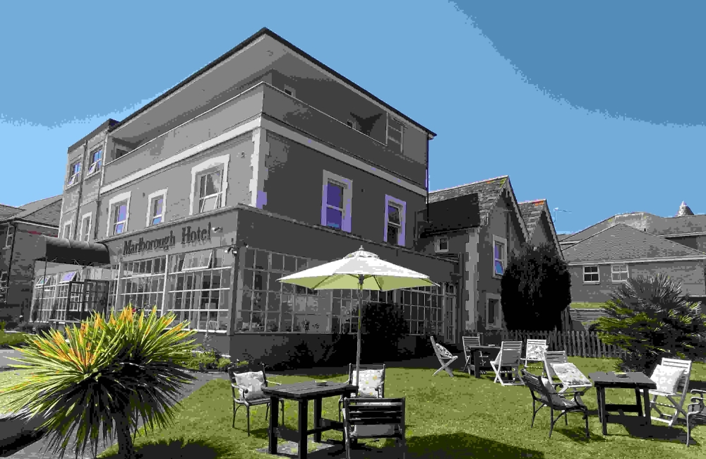 exterior of hotel