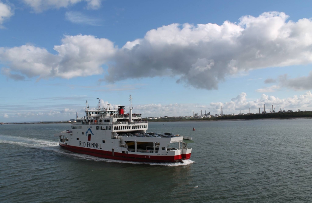 Image of the ferry on the water