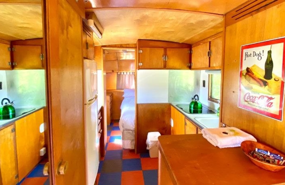 Humphrey airstream interior