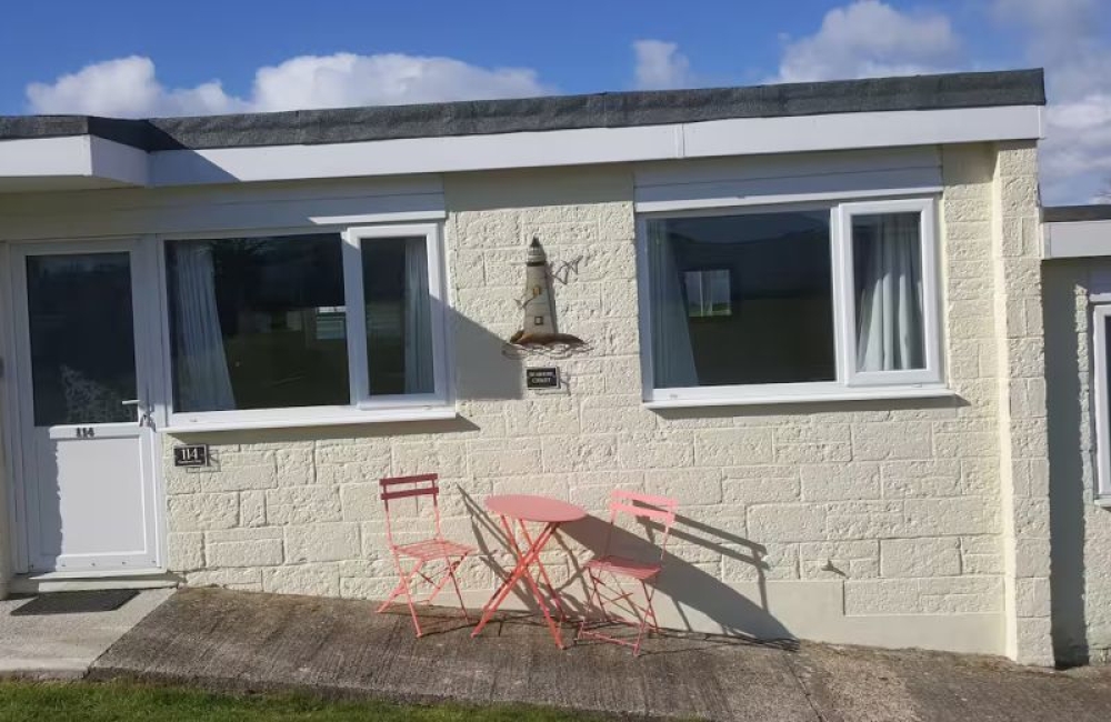 Seashore Chalet Front Exterior