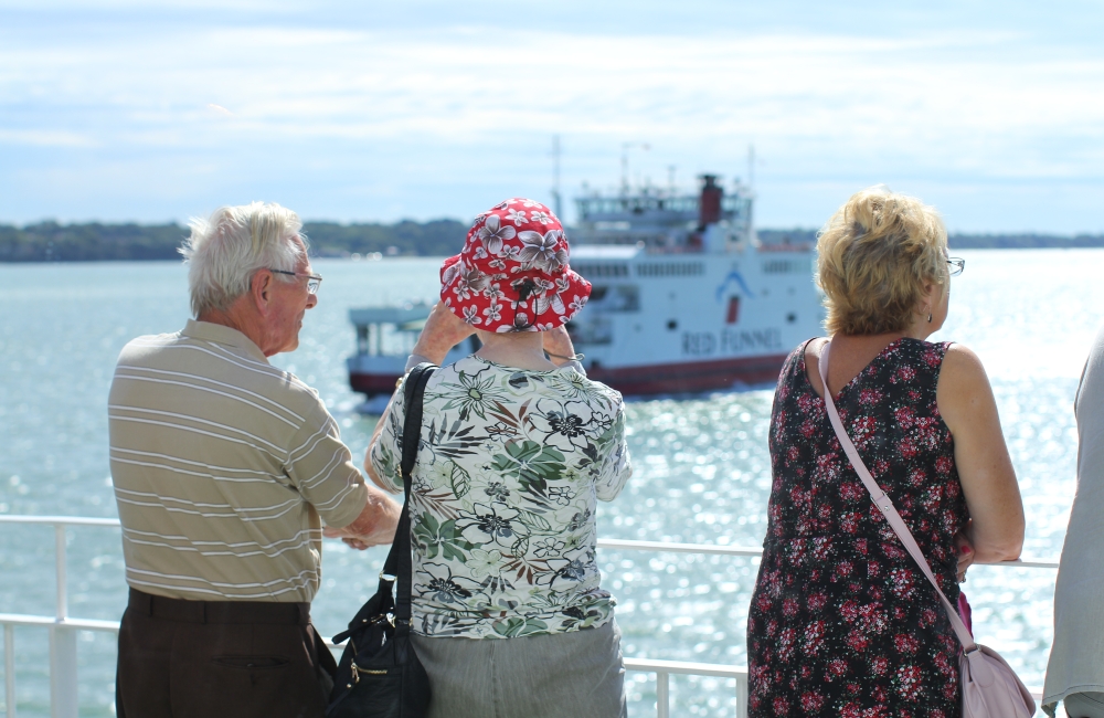 Seniors on Ferry