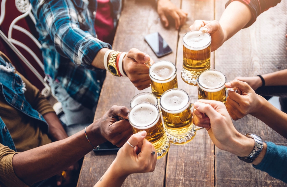 People holding Beer