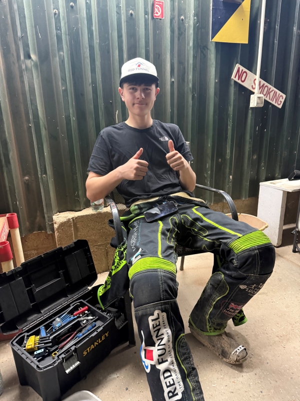 Charlie Southwick new race suit