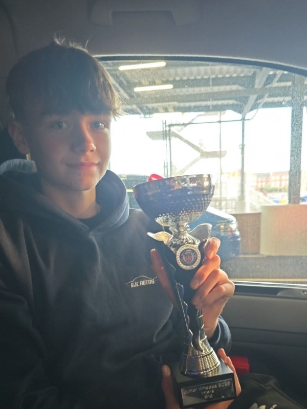 Jack with this trophy