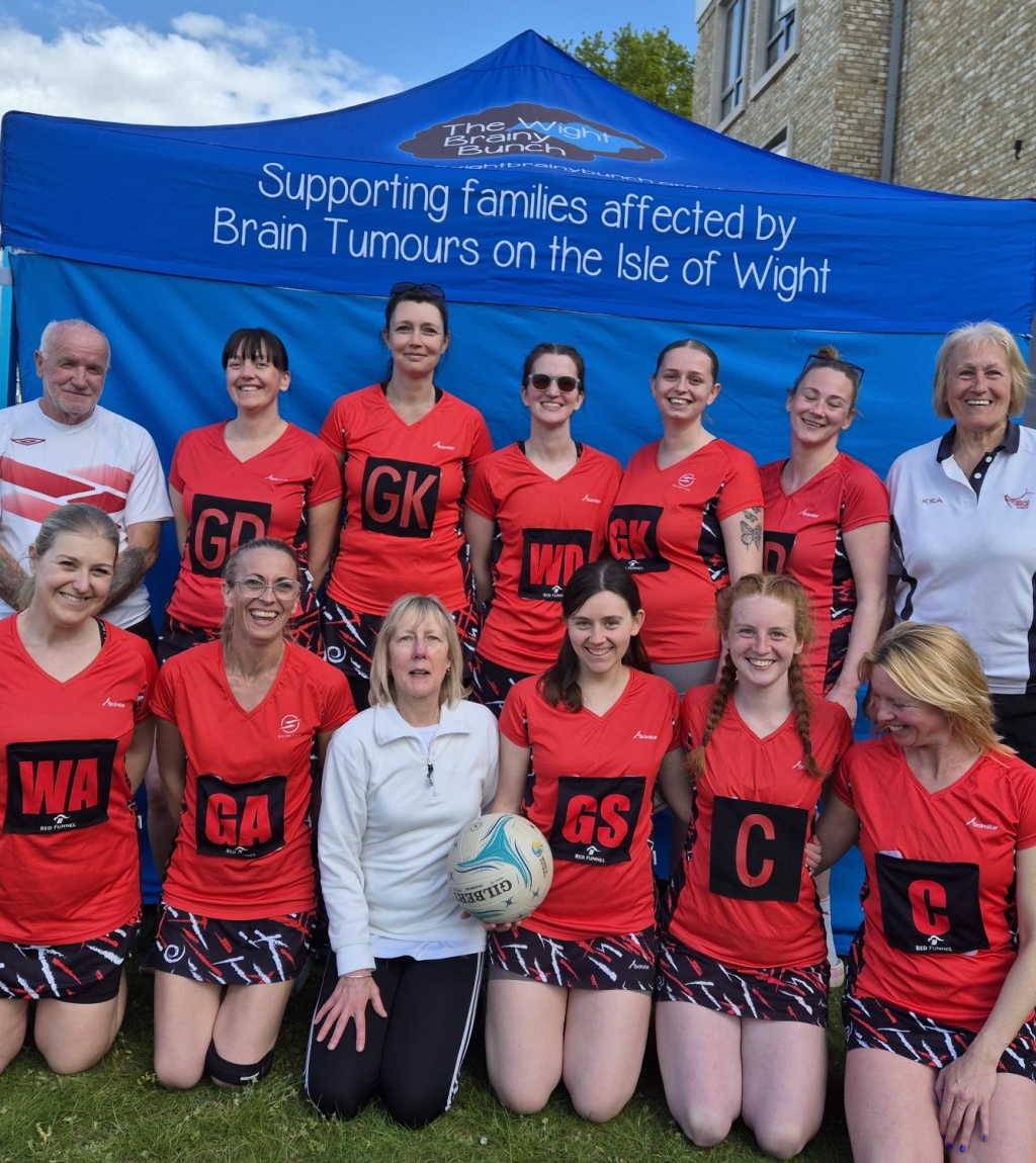 Solent netball club squad photo