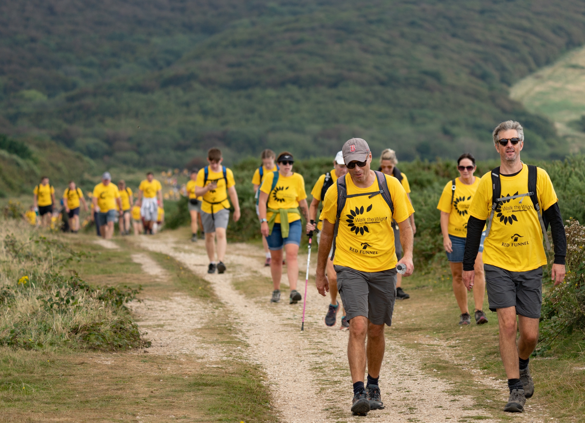 walkers in yellow mountbatten tshirt