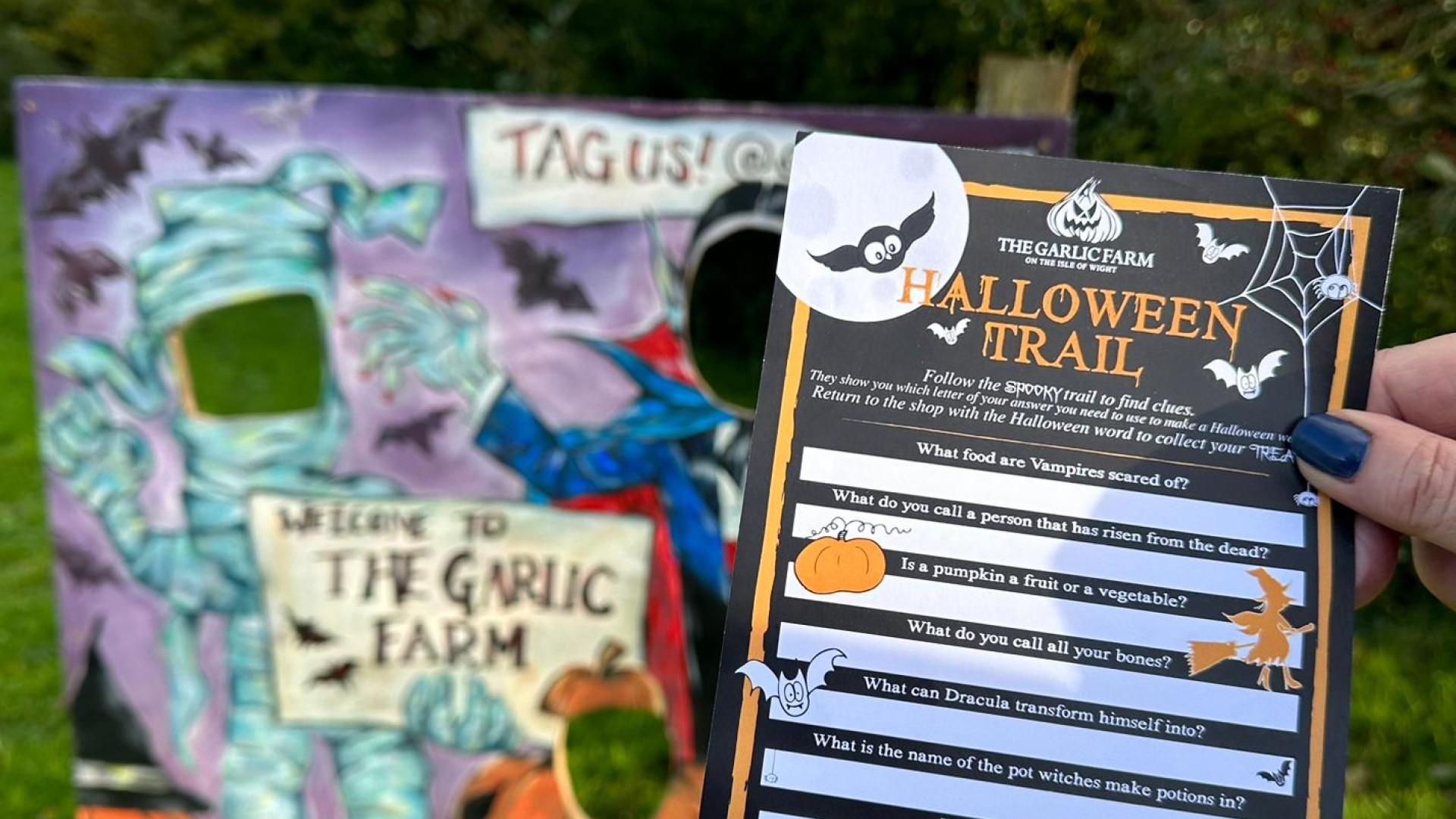 halloween trail sheet