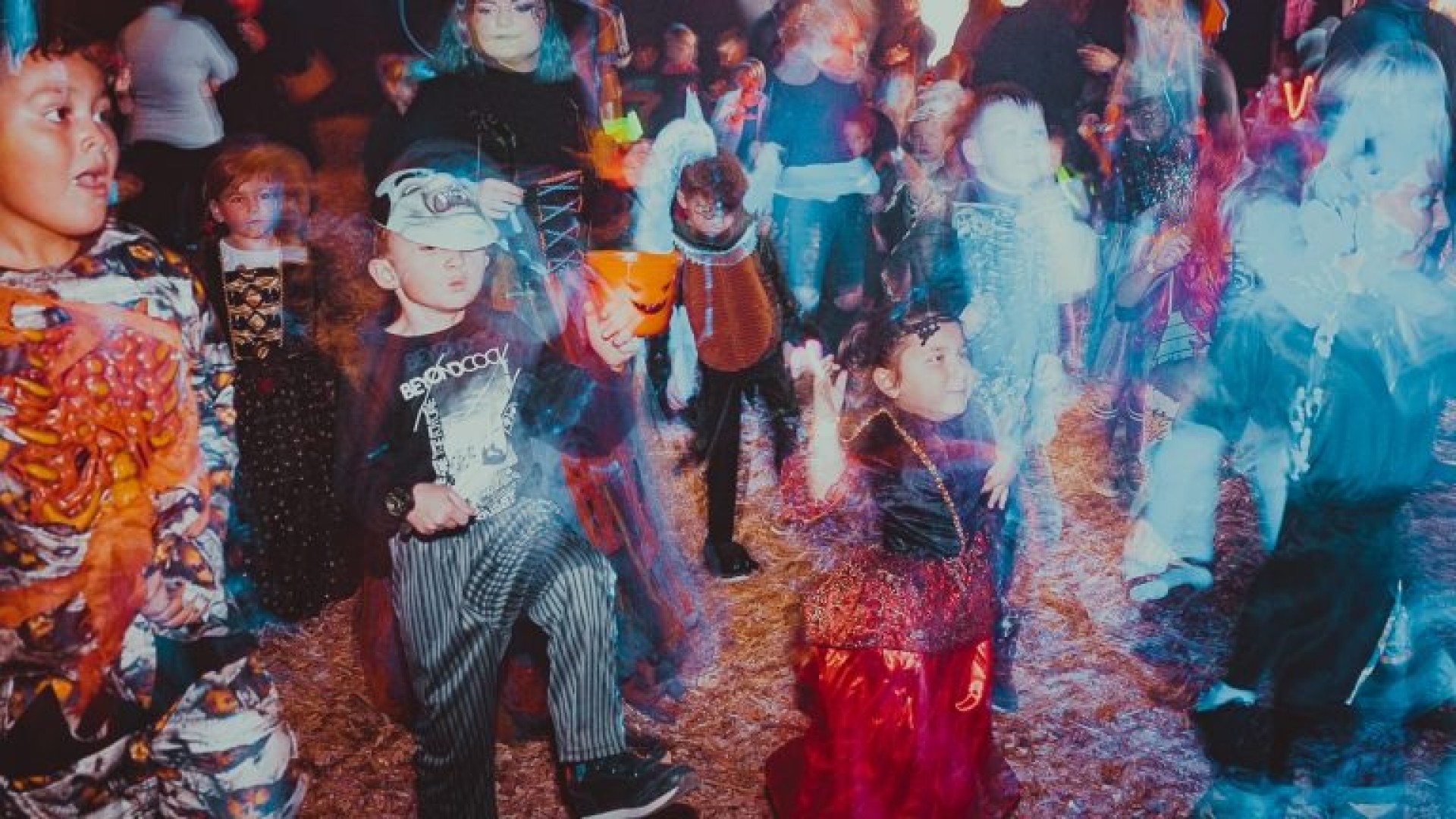 children in costumes