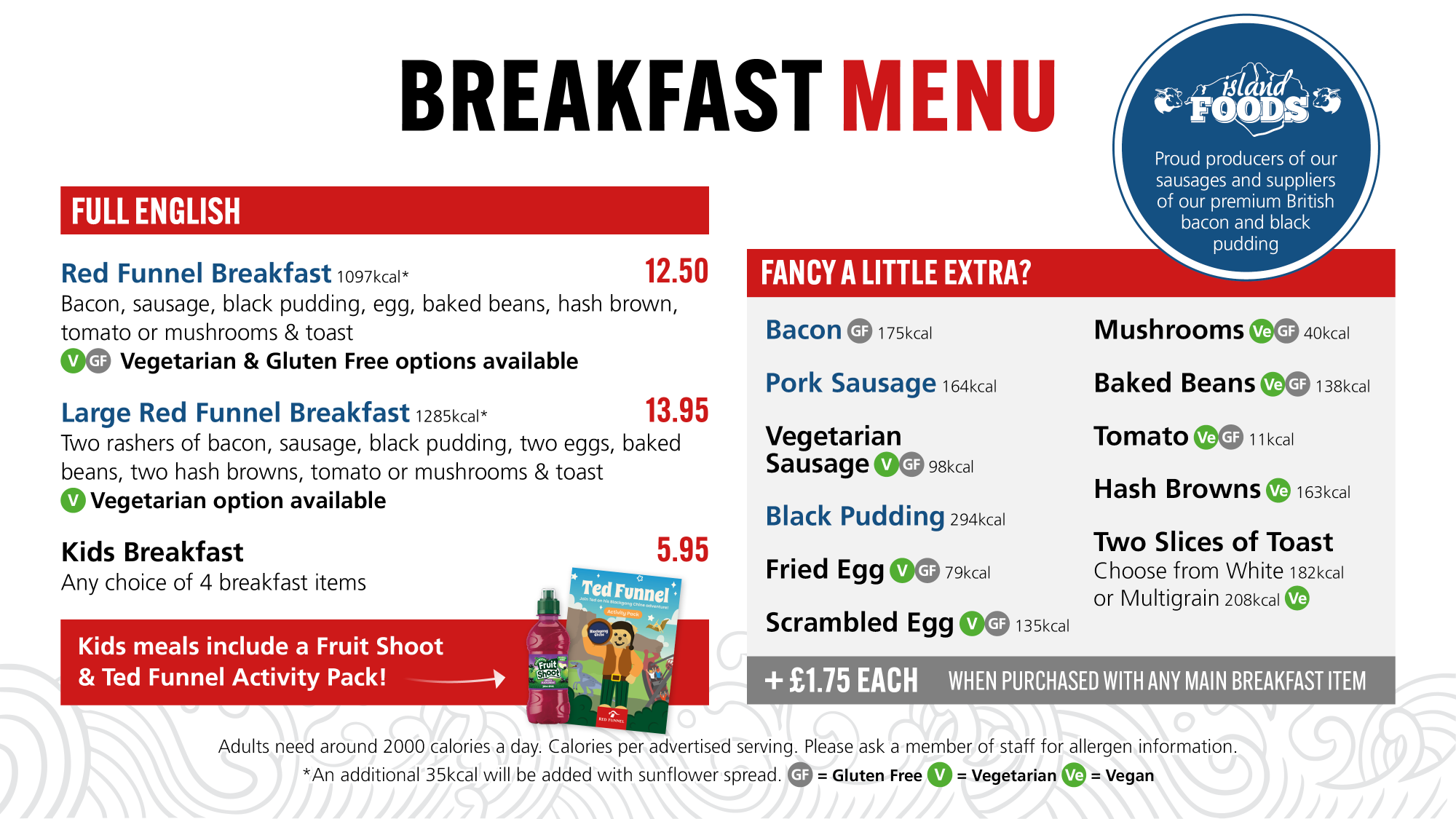 Breakfast Menu 1