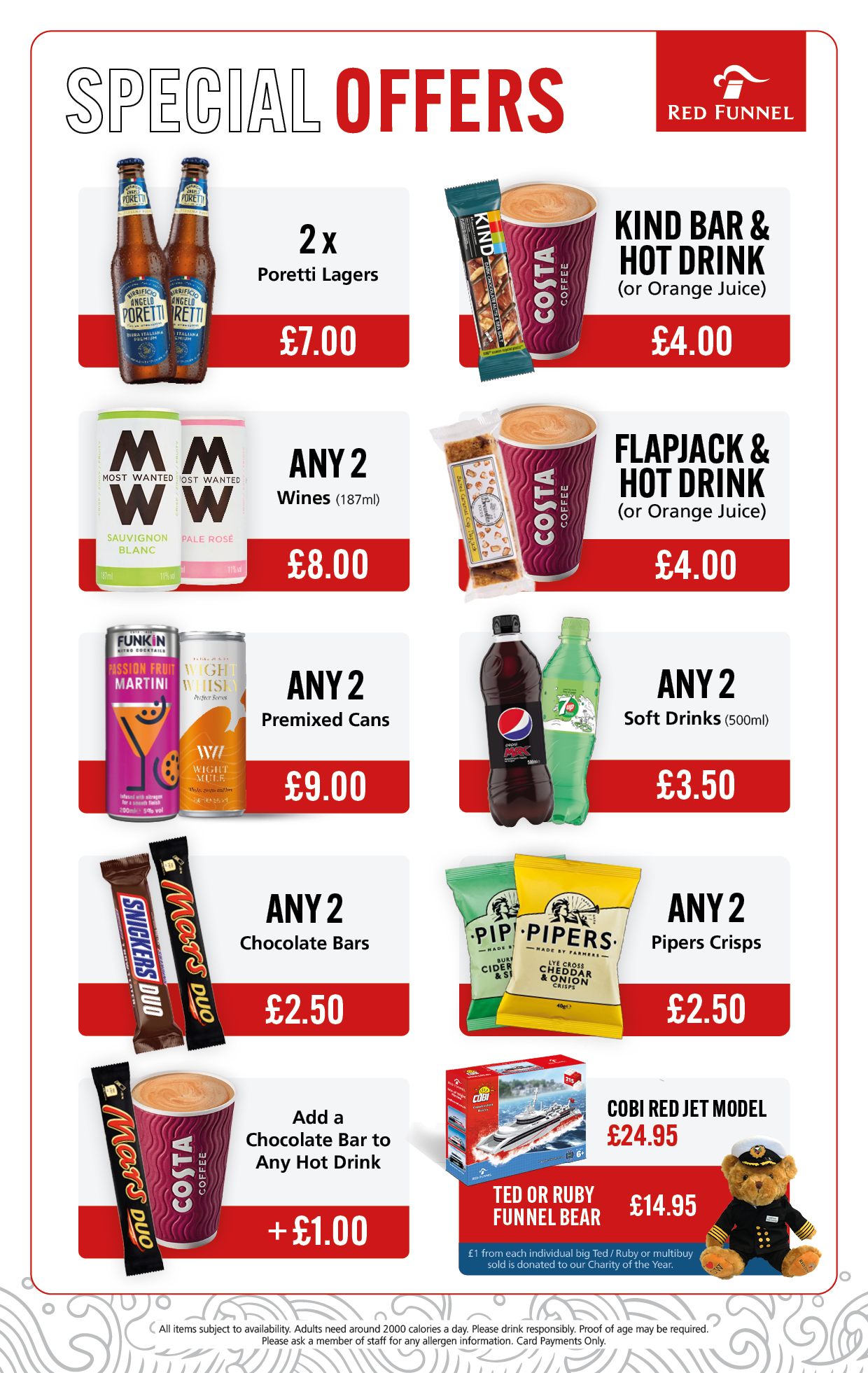 Hi-Speed Menu Offers