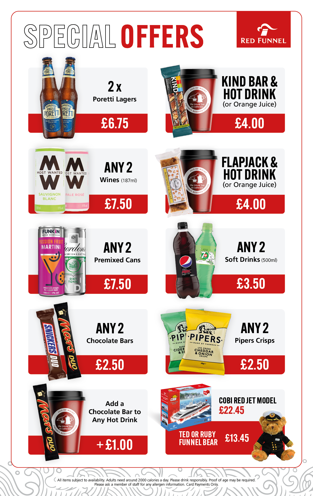 Hi-Speed Onboard Special Offers