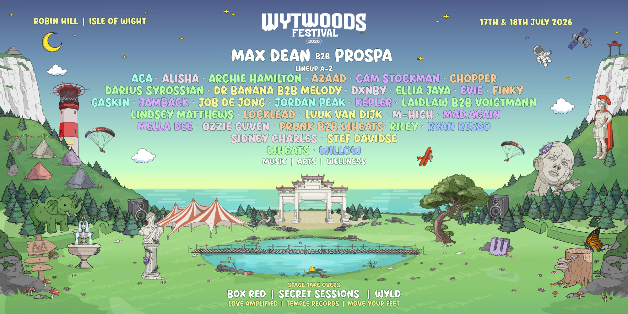 wytwoods festival line up