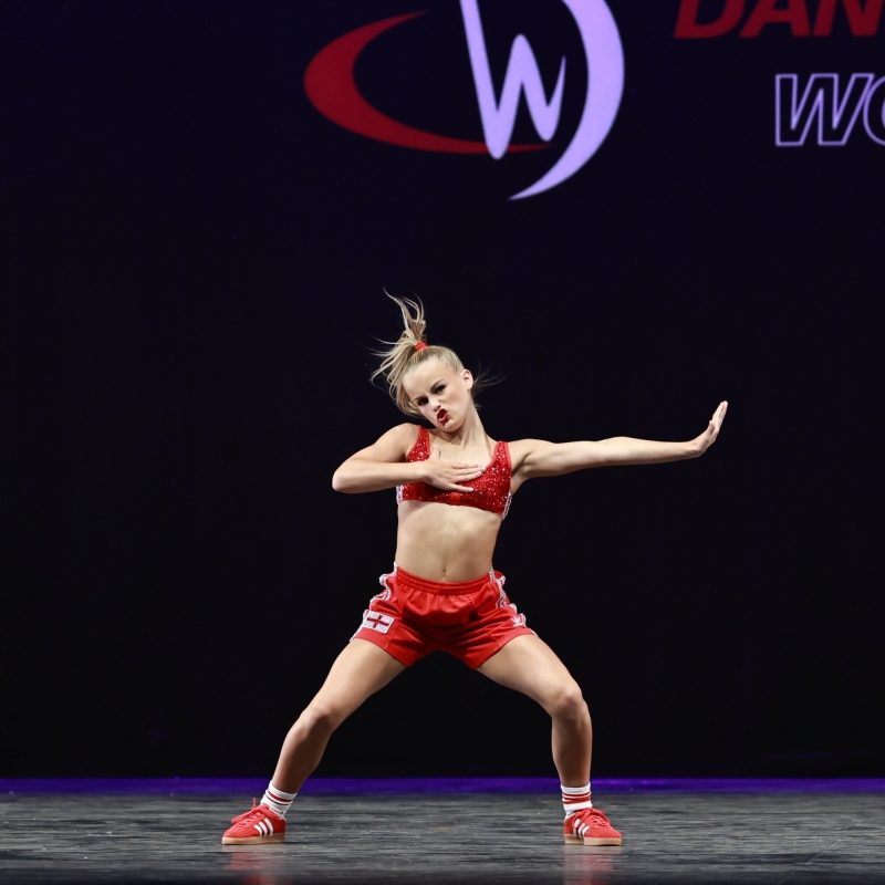 Jess Burfitt in competition