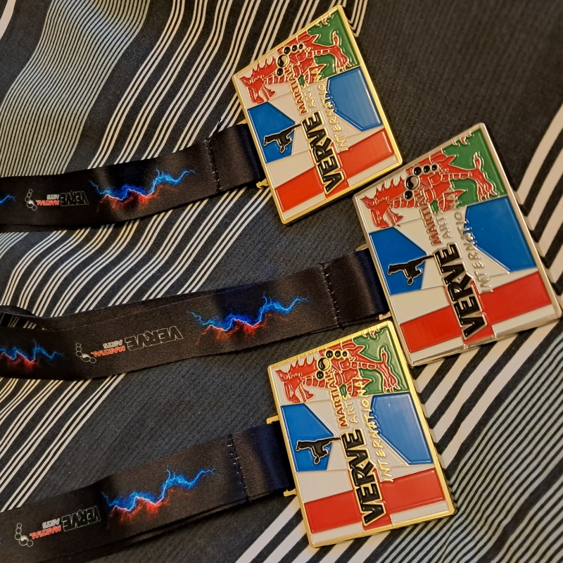 Medals from the event