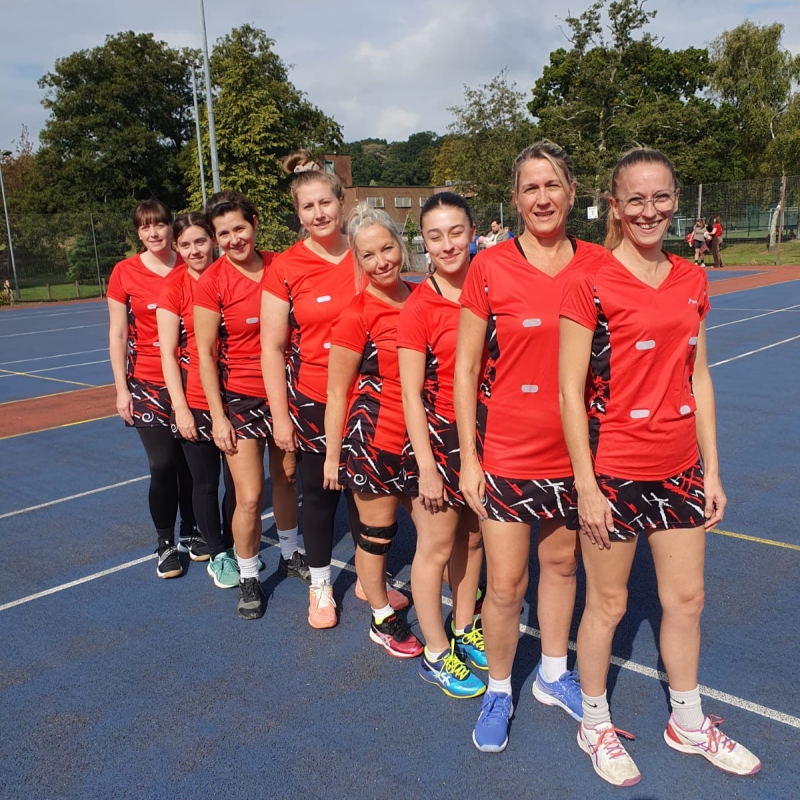 Solent netball club squad photo