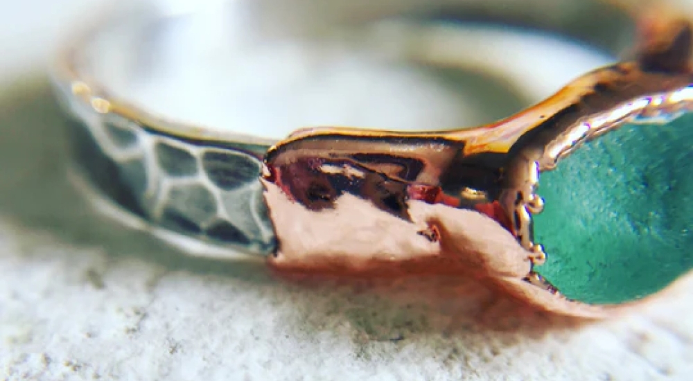 handmade emerald ring