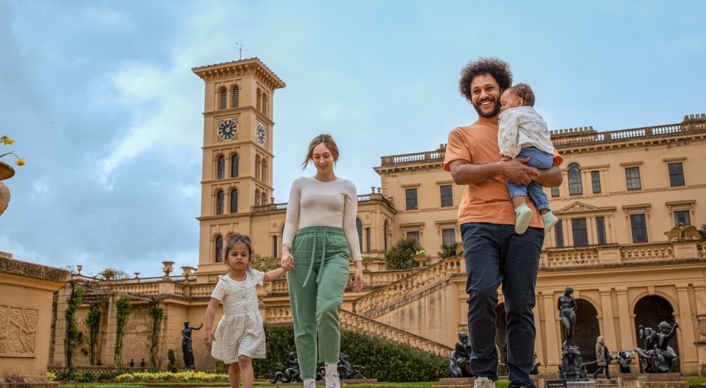 Family at Osborne