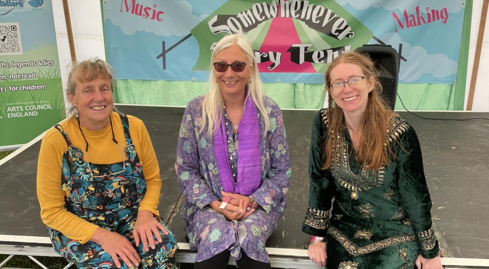 somewhenever story tent crew