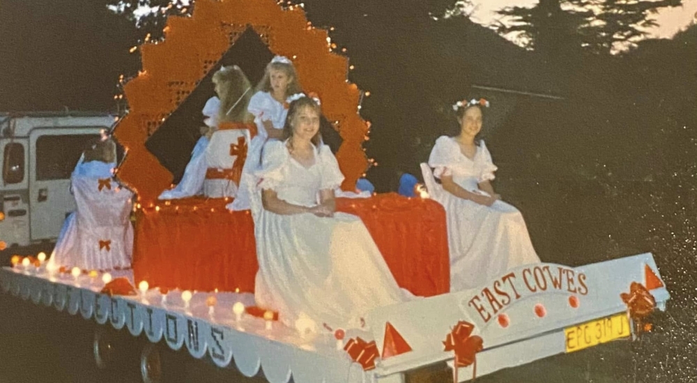 vintage carnival float