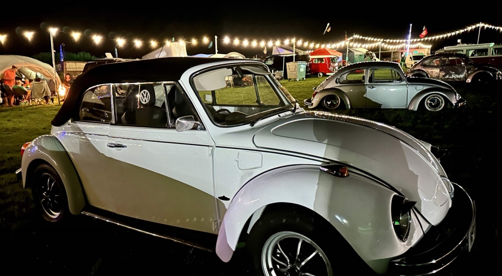 vintage VW beetle