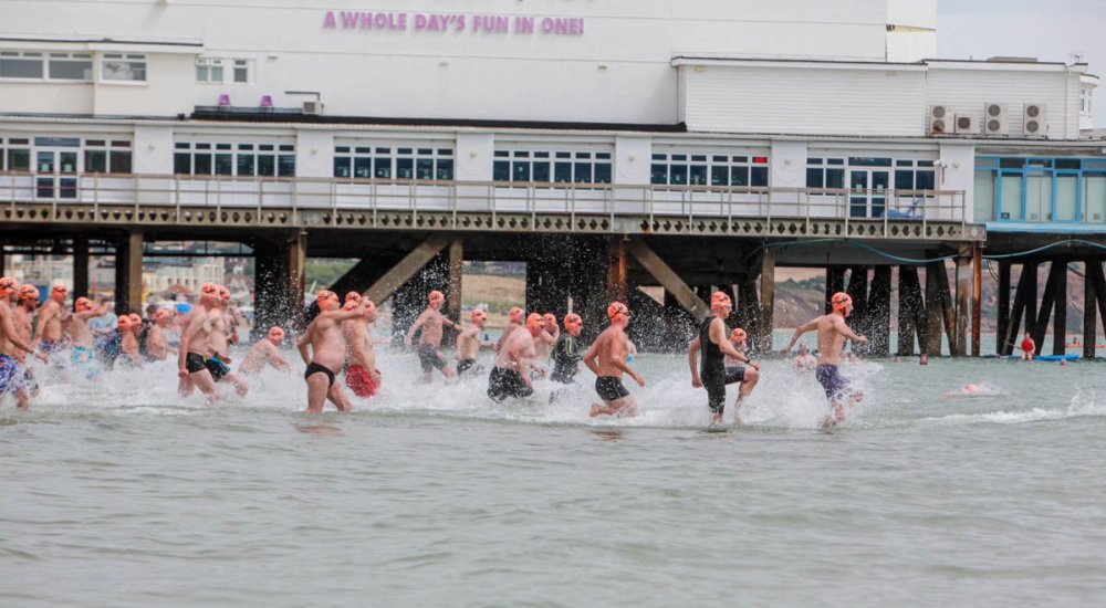 sea swimming