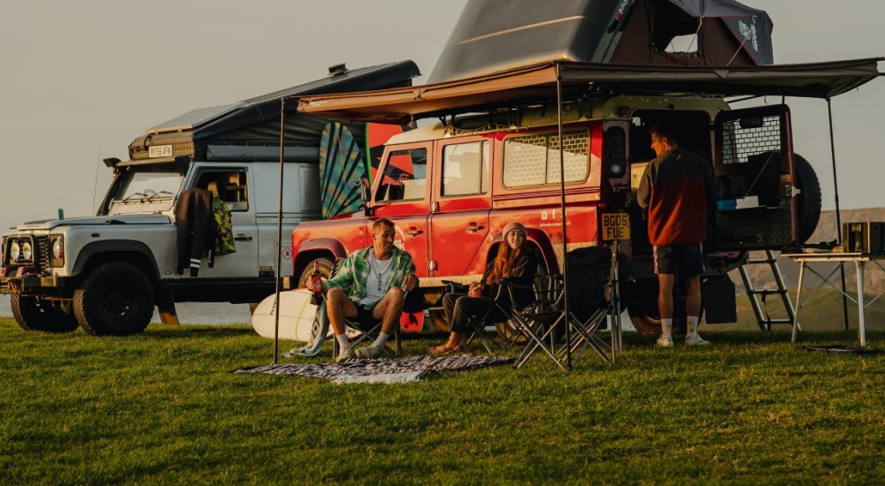 The Wight Land Rover Campout