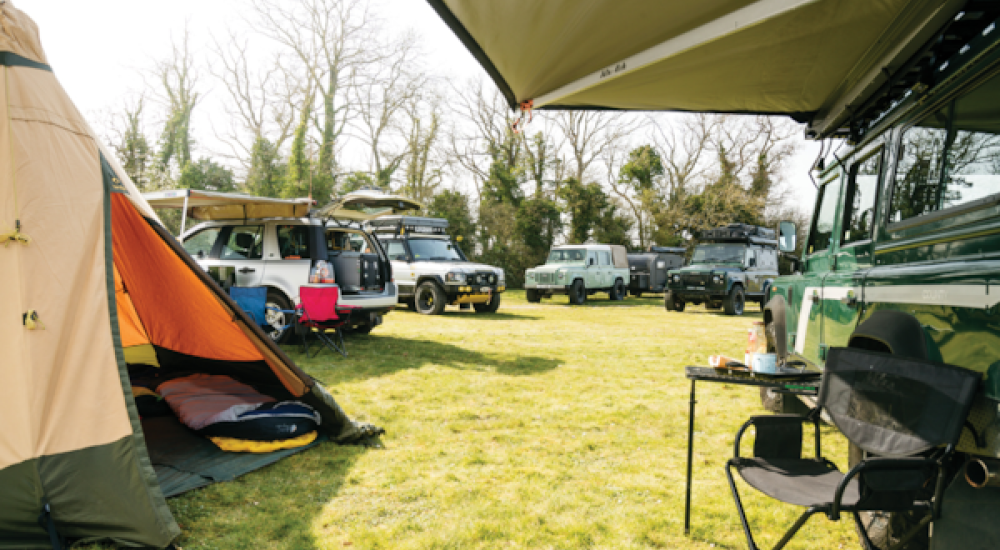 The Wight Land Rover Campout