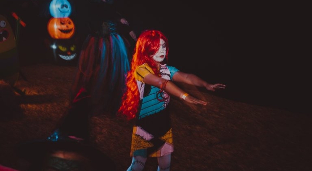 children dancing in costume