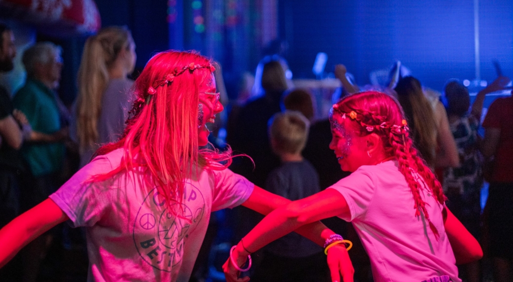 children dancing