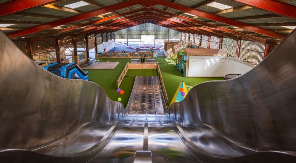 View from the top of the Tower Slide
